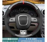 Coprivolante su misura in alcantara antiscivolo per Audi A3 (8P) A4 (B8) A5 A8 Q