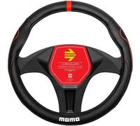 SWC014BR Momo Coprivolante Supergrip nero/rosso 38-39 cm