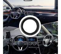 Coprivolante Termico | Protettore In Peluche Da 26 Cm | Rivestimento Per Volante Invernale Morbido Antiscivolo | Interni Invernali Per Automobili Per Uomini