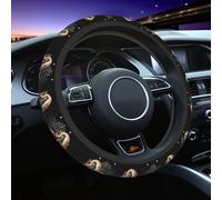 Coprivolante Traditional The Virgin Mary Fodera Berline 2 pezzi | Universale Coprivolante Auto Elasticizzato Protezione Custodia Volante Auto SUV Camion