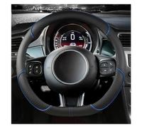 Coprivolante Traspirante Copertura del Volante Automobile A Forma D A Forma O per Fiat 500 2007-2022 500E 2020 2021 500L 2014-2018 500X 2015-2022 Copertura Decorativa(Blue D Shape)