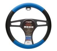 Coprivolante Auto Universale Trophy Blu Diametro 37-39cm Ecopelle Simoni Racing