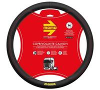 Coprivolante Truck Comfort pvc nero/cuciture rosse 44-46 cm