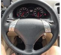 Coprivolante Universale Auto Cucitura A Mano Volante Copertura Trim Per Accord Per Coupe 7 2003-2007 Per Acura TSX 2003-2008 (3-Razze)(Gray8)