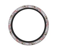 Coprivolante universale con mazzo di carte da gioco sparse da 15 pollici, accessori interni auto resistenti per donne, decorazioni per interni auto con fodera traspirante antiscivolo