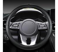 Coprivolante Universale Copertura Volante automobile Per Kia Per Sportage Per Sid Per Rio 3 Per Anima Per Ceed Per Sorento Per Cerato K2 K3 K4 K5 KX3 KX5(BLACK O SHAPE)