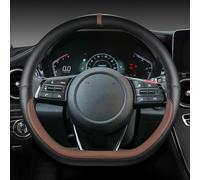 Coprivolante Universale Copertura Volante automobile Per Kia Per Sportage Per Sid Per Rio 3 Per Anima Per Ceed Per Sorento Per Cerato K2 K3 K4 K5 KX3 KX5(COFFEE D SHAPE)