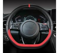 Coprivolante Universale Copertura Volante automobile Per Kia Per Sportage Per Sid Per Rio 3 Per Anima Per Ceed Per Sorento Per Cerato K2 K3 K4 K5 KX3 KX5(RED D SHAPE)
