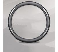 Coprivolante Universale Coprivolante antiscivolo in pelle per auto per Mini For One Per JCW Per Countryman Per Cooper F55 F56 R60 Per Cabrio Per WORKS R59(O Style B Black2)