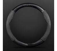 Coprivolante Universale Coprivolante auto fibra carbonio goffrato da 38 cm per Chery per Tiggo 7 8 2 4 3 per Pro per Arrizo 6 Accessori per interni auto(Dark Grey3)