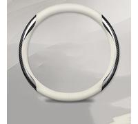 Coprivolante Universale Coprivolante in pelle per auto per Hyundai per Genesis GV80 EV G80 G70 G90 GV60 GV70 per sport per Minth per Essentiah(O Style B White3)