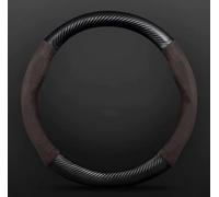 Coprivolante Universale Coprivolante pelliccia per auto Parti adatte per Mercedes per Benz Classe A B C E S W204 W205 W212 W213 W176 GLC CLA per AMG W17(Brown10)