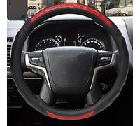Coprivolante Universale Coprivolante per auto 3D antiscivolo per Toyota per Land per Cruiser per Prado 90 100 120 150 200 300 per Fj per Cruiser(Red2)