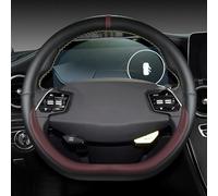Coprivolante Universale D Forma Copertura Volanteautomobile per Kia per EV6 2022 per Stinger 2018 2019 2020 2021 2022 per Ceed GT 2018 2019 Accessori Auto(Wine Red2)
