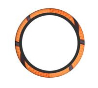 Coprivolante universale da 38 cm, motivo pallacanestro, accessorio per uomo e donna, adatto alla maggior parte delle auto