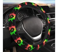 Coprivolante universale elasticizzato in neoprene con impug antiscivolo, facile da montare, storia nera, potere nero, orgoglio africano