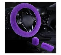 Coprivolante Universale In Peluche Per Auto Freno A Mano E Copertura Cambio, 3 Pezzi/set Di Accessori Per Auto Coprivolanti Guscio(Purple 3 pieces)