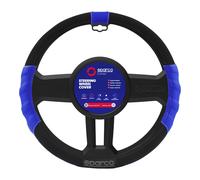 COPRIVOLANTE UNIVERSALE PER AUTO SPARCO "SPORT LINE" IN POLIESTERE BLU E NERO