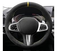 Coprivolante Universale Per BMW G30 G31 G32 G20 G21 G14 G15 G16 X3 G01 X4 G02 X5 G05 Coprivolante per auto personalizzato Treccia scamosciata antiscivolo(Style 14)