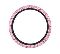 Coprivolante universale per la sensibilizzazione sul cancro al seno da 15 pollici, accessori interni auto resistenti per donne, decorazioni per interni auto con fodera traspirante antiscivolo