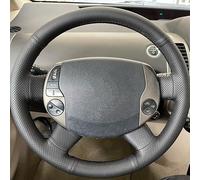 Coprivolante Universale Su misura Volante automobile Treccia Copertura Accessori Auto Pelle Per Toyota Per Prius 20 (XW20) 2004 2005 2006 2007 2008 2009(Dark Blue Thread)