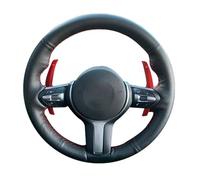 Coprivolante Universale Volante Treccia Per BMW 228i 230i 320i 328i 330i 335i 340i 428i 430i 435i 440i 525i 535i 550i Volante personalizzato Copertura(Black thread1)