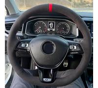 Coprivolante VW Golf7 MK7 Polo Jetta Passat B8 Cucito a mano Carbonio/Alcantara