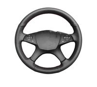 Coprivolanti Aut Per W204 Per Classe C 2007-2010 Per C300 Per C280 Per C260 Per C230 Per C180 Per C200 Coprivolante Cucito A Mano(Gray thread)