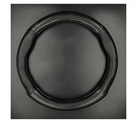 Coprivolanti Auto Coprivolante per Auto in Pelle Mucca in Fibra Carbonio da 38 Cm per Mercedes per Benz ClassA W176 W169 B W245 C W205 W204 W203 C300 Volante Auto (Colore : 2)