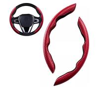 Coprivolanti Auto Per Alfa Per Romeo Per Spider Per Brera Per Matta Per Mito Per Stelvio Per Giulia Copertura Protettiva Per Volante(C/RED)
