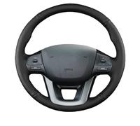 Coprivolanti Auto Per Kia K2 Per Kia Per Per Rio 2011 2012 2013 Accessori Auto Interni Auto Coprivolante Auto In Microfibra Pelle Fai Da Te(Red Thread)