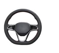 Coprivolanti Auto Per Per ID3 Per ID4X Per CROZZ Steering Wrap Accessori per auto Coprivolante per in pelle intrecciata(Blue)