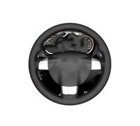 Coprivolanti Copertura Volante dell'automobile Per Ford Per Focus ST 2005 2006 2007-2012 Per Focus RS 2009 2010-2011 FAI DA TE cucire mano Pelle Artificiale Coprivolante Auto(Nero)