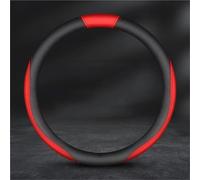 Coprivolanti Coprivolante In Pelle Scamosciata Per Mazda2 3 6 SKYACTIV Axela Atenza CX30 CX5 CX8 CX9 MX5 RX8 RX7 BT50, Accessori Per Auto(Style A red)