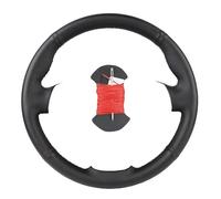 Coprivolanti Coprivolante in similpelle per Fiat Bravo Doblo, Combo, Grande Punto, Linea, Qubo, Opel(Red)