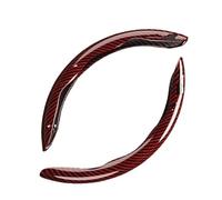 Coprivolanti Coprivolante per auto, 2 pezzi, resistente all'usura, antiscivolo, accessorio per auto, per Odyssey, Spirior, CR-V, Civic, HR-V, City, Accord Coprivolante auto(Red)