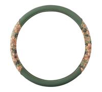 Coprivolanti Coprivolante Per Auto In Pelle Con Stampa Floreale, 1 Pezzo, Antiscivolo E Resistente, Anti-sbiadimento(Hawaiian Flowers)