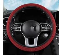 Coprivolanti Coprivolante per auto in tessuto a rete senza anello interno, traspirante e confortevole, universale per tutte le stagioni(Red)