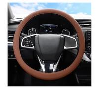 Coprivolanti Coprivolante per auto universale in silicone per impugnatura auto, copertura protettiva in silicone Coprivolante auto(Brown)