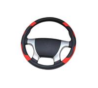Coprivolanti Coprivolante per camion, autobus, auto, diametri per 36, 38, 40, 42, 45, 47, 50 cm, 7 misure tra cui scegliere, fibra di carbonio, nero, rosso dinamico Coprivolante auto(45 CM)