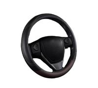 Coprivolanti Coprivolante universale in pelle PU con cuciture antiscivolo, adatto a tutte le stagioni, 1 pezzo, nero e rosa(Fang-PU-Black Brown)