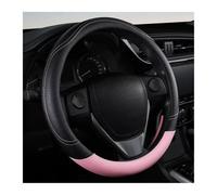Coprivolanti Coprivolante universale in pelle PU con cuciture antiscivolo, adatto a tutte le stagioni, 1 pezzo, nero e rosa(Fang-PU-Black Pink)