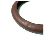 Coprivolanti per auto 1 Pz/set Universale Multi Colore Pelle Morbida Texture In Silicone Coprivolante Coprivolante Per Auto Accessori Per Automobili Copristerzo(Marrone)