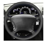 Coprivolanti Per Auto Copertura Del Volante Dell'automobile Della Treccia Per Mercedes Per Benz S-Class W220 S500 S600 S430 S350 Accessori Auto Sterzo Wrap Copertura Volante(Filo nero)