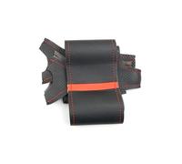 Coprivolanti per auto Coprivolante In Microfibra Auto Per Dodge Per RAM 1500 Per Classic 2500 3500 5500 2012 2013 2014 2015 2016 2017-2022 Coprivolante Auto(Red line-red strip)