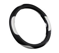 Coprivolanti per auto Coprivolante In Pelle Antiscivolo Per Auto Copertura Protettiva Per Volante Universale Per Auto Fashion Style 38cm Copristerzo(1504white)