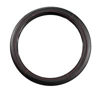 Coprivolanti per auto Coprivolante In Pelle Antiscivolo Per Auto Copertura Protettiva Per Volante Universale Per Auto Fashion Style 38cm Copristerzo(1502black)