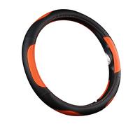Coprivolanti per auto Coprivolante In Pelle Antiscivolo Per Auto Copertura Protettiva Per Volante Universale Per Auto Fashion Style 38cm Copristerzo(1504orange)