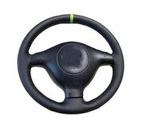 Coprivolanti per auto Coprivolante in pelle auto Per VW Per Skoda Per Seat Per Leon MK1 Per Golf 4 IV Per Passat Per B5 Per Variant coprivolante(Yellow Thread)