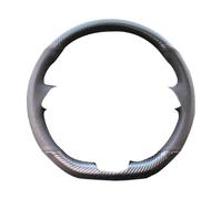 Coprivolanti per auto Coprivolante Per Auto Per Cayenne Turbo 955 Per Panamera 2005-2021 Interni Auto In Pelle Nera Con Carbonio Fai-da-te Coprivolante Auto(8)